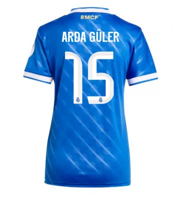 Real Madrid Arda Guler #15 Tredje Tröja Dam 2025-26 Kortärmad